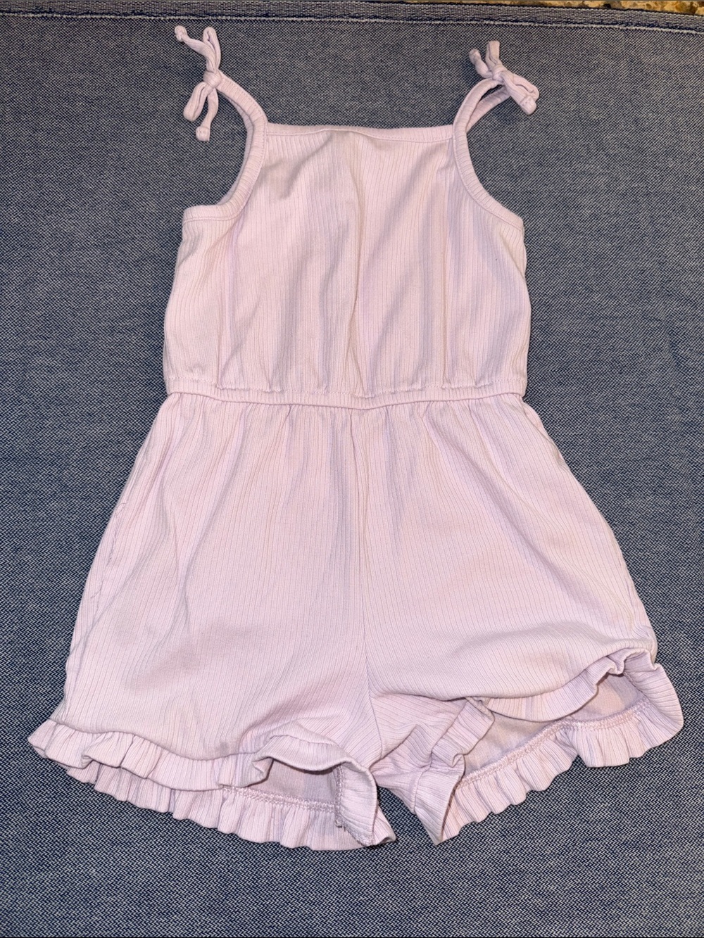 Old Navy Light Purple Ruffle Strap Romper